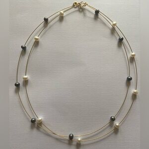 Cultured pearl necklaces
